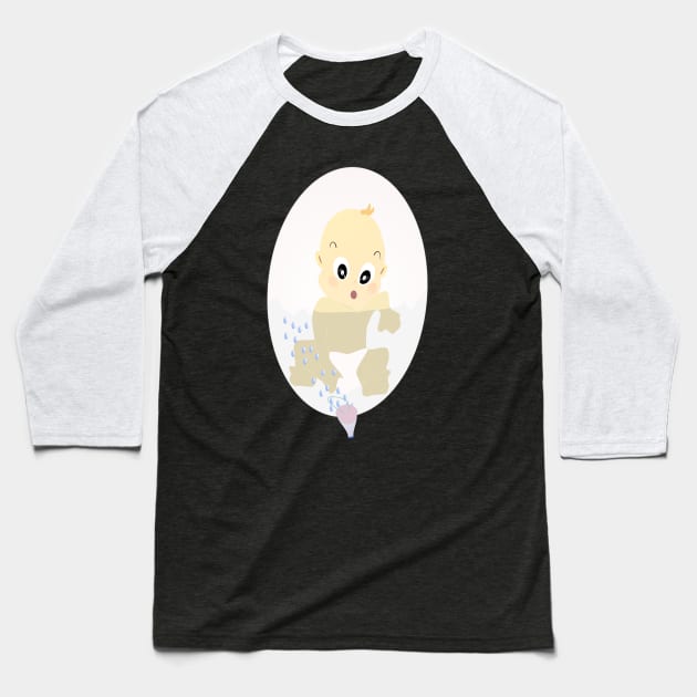 baby Baseball T-Shirt by tee_w